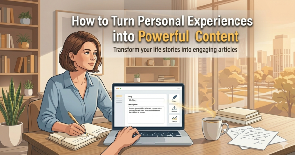 How to Turn Personal Experiences into Powerful Content (Complete Guide for Writers)